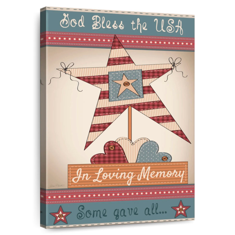 Lelar Flag In Loving Memory, 45" H x 30" W