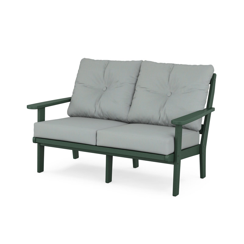 Mission Deep Seating Loveseat, Spa, Green