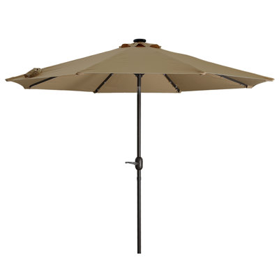 Parasol de marché lumineux 108 po Ifzah