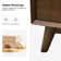 Noah 52'' W  Midcentury 6-Drawer Dresser with Solid Wood Legs and Internal Partitions