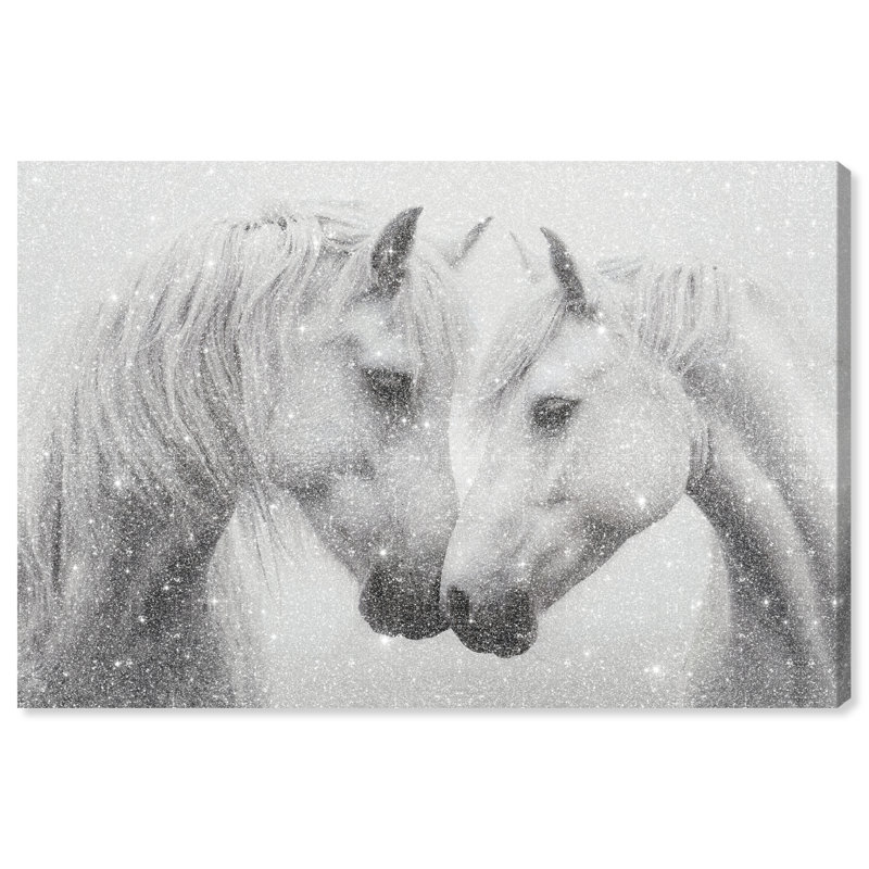 Twin Souls I Print by Oliver Gal, 10"H x 15"W, Gallery Wrapped