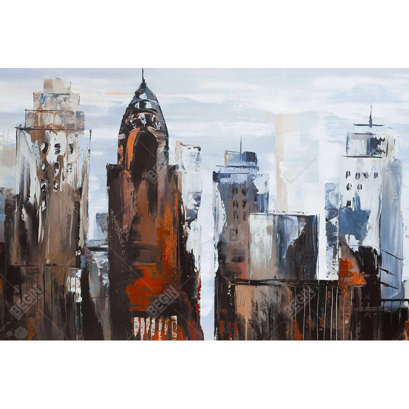 «Gray Day In The City» sur toile