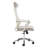 High Back Ergonomic Office Chair Light Gray Mesh Swivel Rolling Desk Task Chair Adjustable Modern