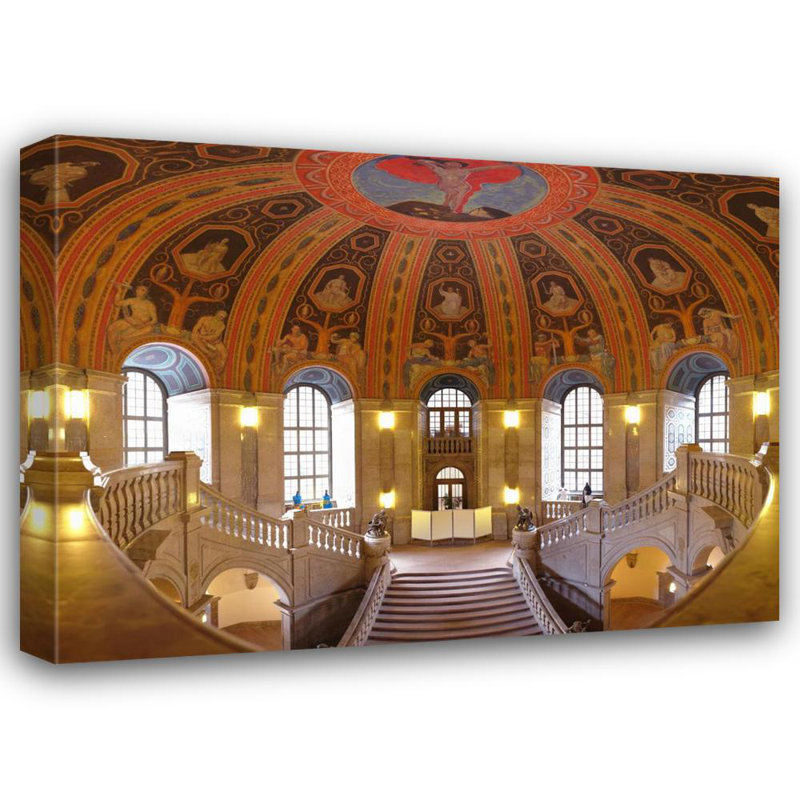 Neues Rathaus, Dresden, H 13 po x l 18 po