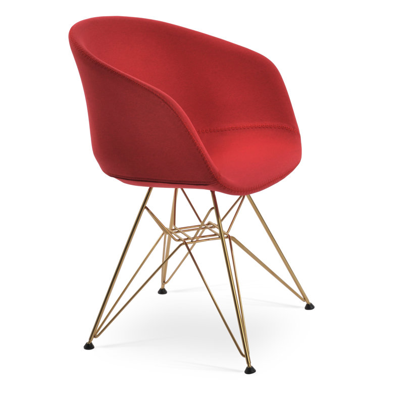 Fauteuil tour Tribeca, Or, Similicuir os