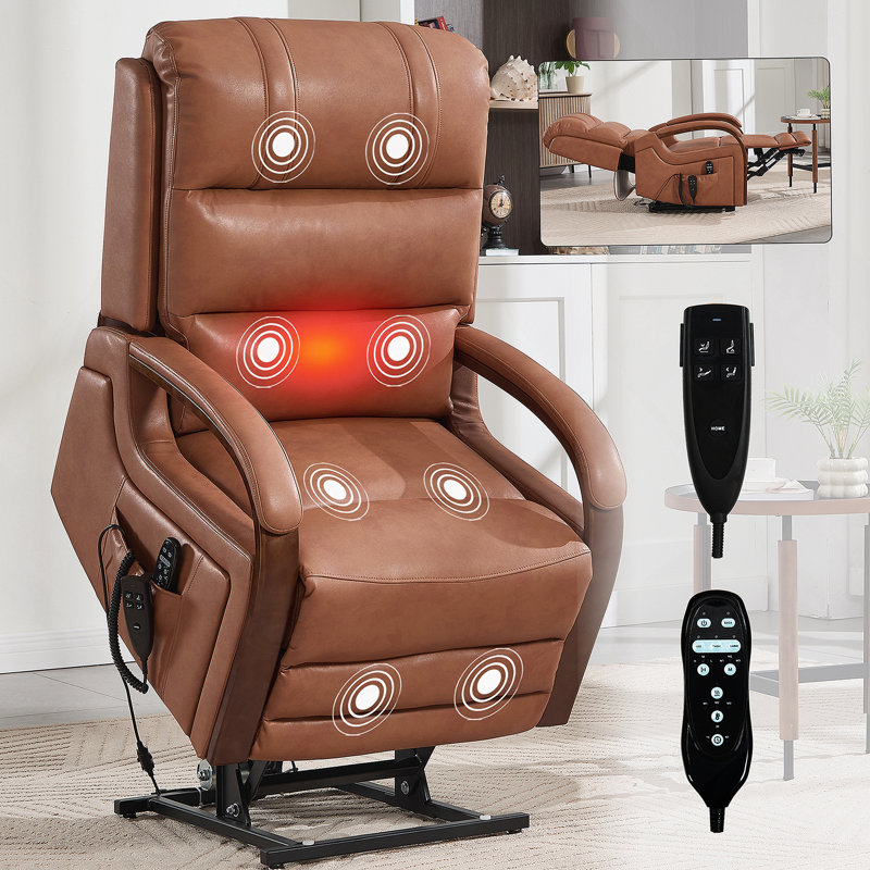 Fauteuil inclinable électrique Powerair, Orange