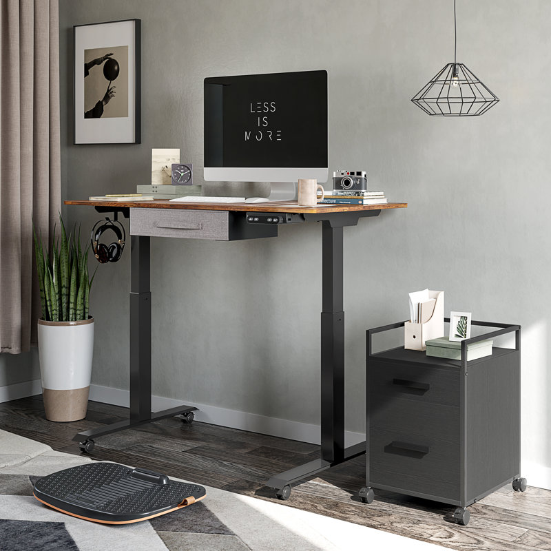 Labissiere File Cabinet, Black