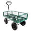 (Chariot de chariot à roues solide vert)-125514642