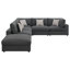Canapé modulaire rembourré 6 pièces Artzt-922820419-867313249