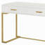 Bureau d'ordinateur de 99 cm avec tiroirs, bureau d'écriture moderne, bureau d'étude
