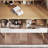 Fashionable Vanity With 4 Drawers And 3 Color Modes For Bedroom Dressing Table Solid Wooden Frame Lighting