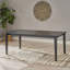 Table à manger avec pieds carrés