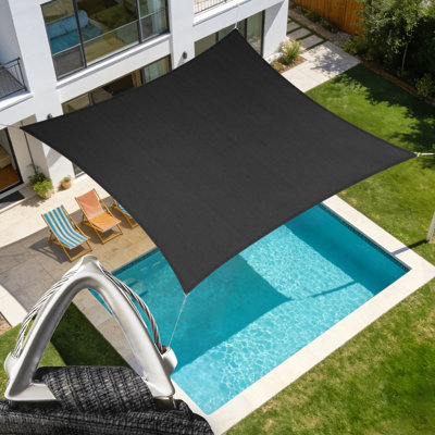 Amgo Customize Pro Ring Rectangle Sun Shade Sail 260 GSM Heavy Duty