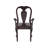 Andreka Queen Anne Arm Chair Solid Beechwood Upholstered Seat