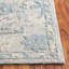 Tapis gris / bleu en laine / coton touffeté à la main Marquee 505-108597484