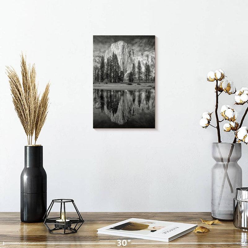 Alvord El Capitan Reflection, 12" H x 8" W