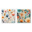 Balsamine - ensemble de 2 reproductions d'art sur toile-102580416-102580421