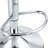 Laguita Upholstered Adjustable Height Counter Stool with Metal Frame