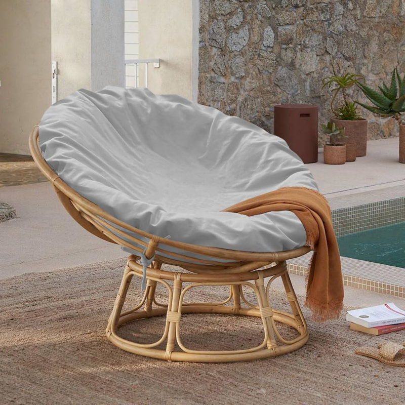 Housse de coussin Papasan seulement, housse de coussin de chaise Papasan résistante à l'eau 50 po pour l'intérieur