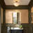 Lunara 1 - Light Glass Schoolhouse Semi Flush Mount