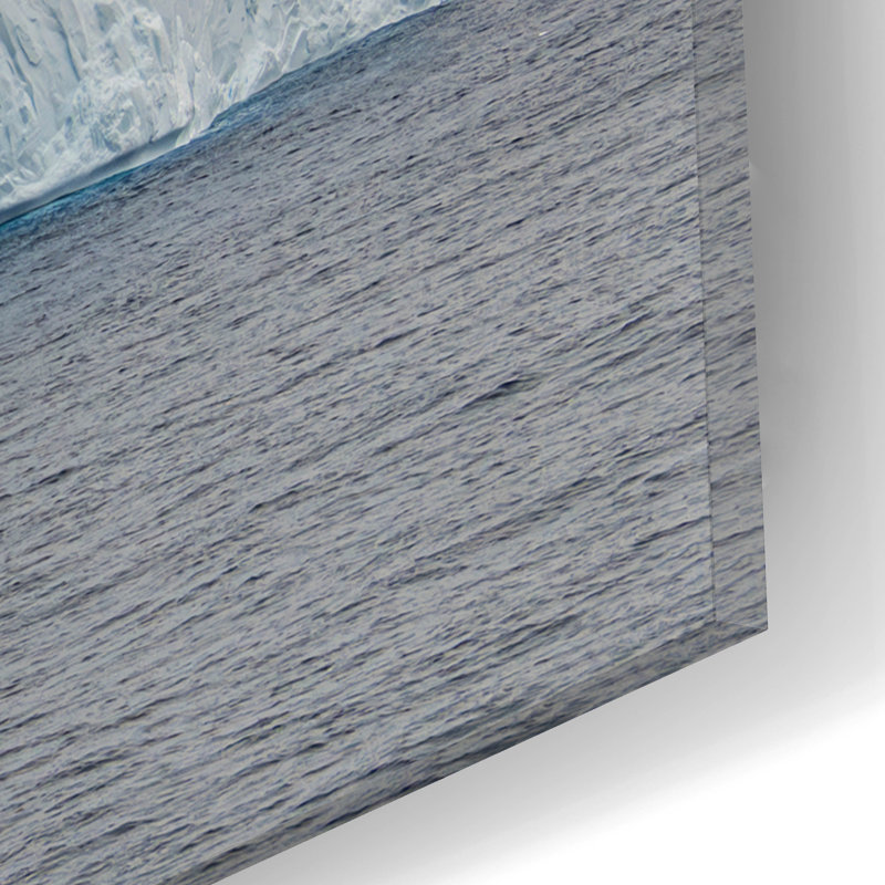  «Antarctica Ice II» par Richard, art mural en verre acrylique, 16 po x 12 po