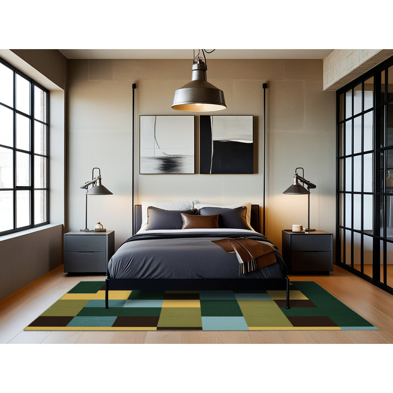 Gradient Ground Rug, Round 6'