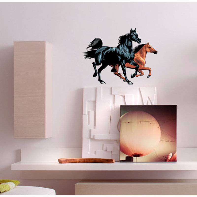 Animals Wall Decal, 22" H x 26" W x 1" D