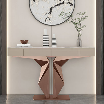Console luxueuse, moderne, simple et rectangulaire