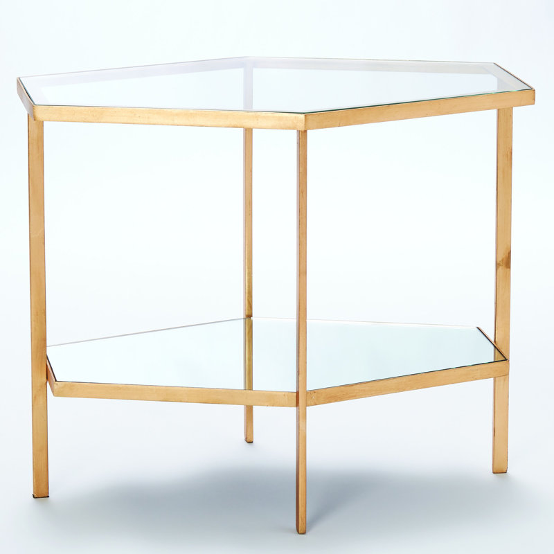 Hexagon End Table