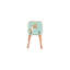 Kids 15.75'' Wood Desk Or Activity Chair Chair and Ottoman