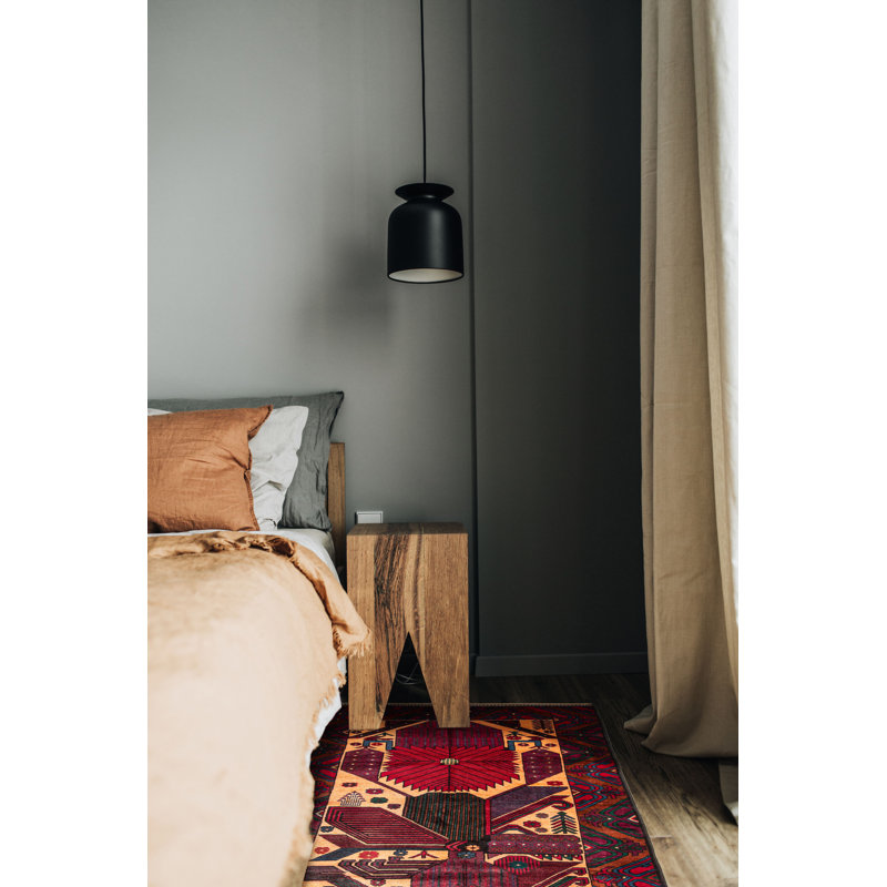 Whisenant Brown Rug 3'4" x 6'0"