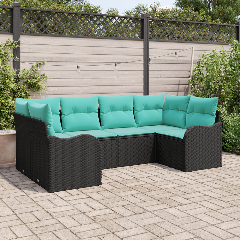 Ensemble de canapé de jardin vidaXL 6 pièces