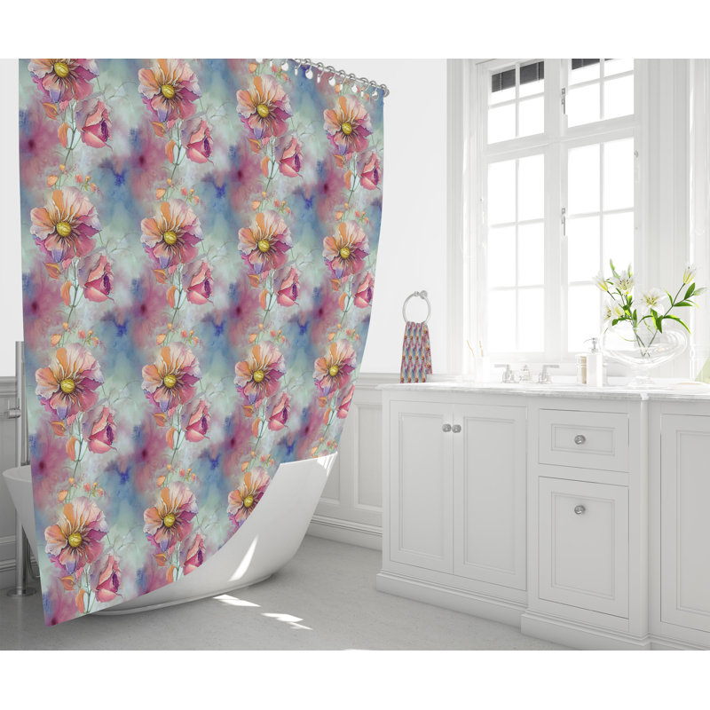 Gizelle Shower Curtain, 72" H x 70" W
