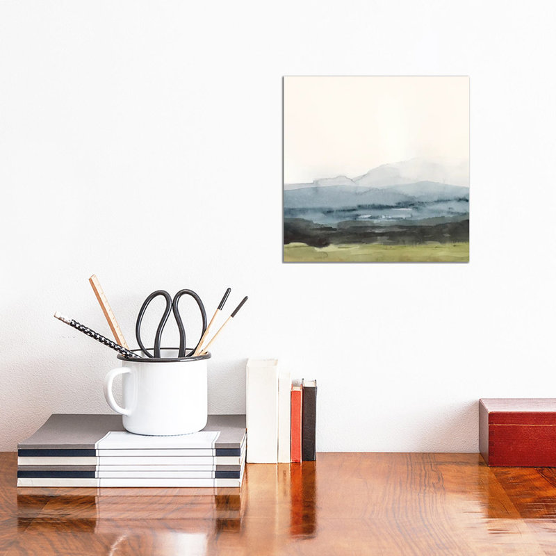 «Blue Ridge Bound I», reproduction d'art sur toile tendue, Toile tendue, Ne s’applique pas, H 12 po x l 12 po