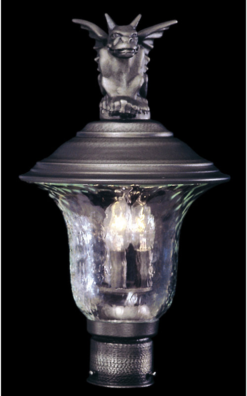 Lanterne murale d’extérieur 2 lumières Vogel, Cuivre brut