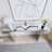 Opaline Mirrored Glass Console Table Entryway Living Sofa Table