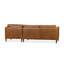 Canapé modulaire en cuir véritable 2 pièces Clifford-1640228548-1611566854