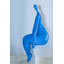 Statue moderne en résine d'art abstrait assis sur une silhouette féminine 8 po x 6 po x H 15 po