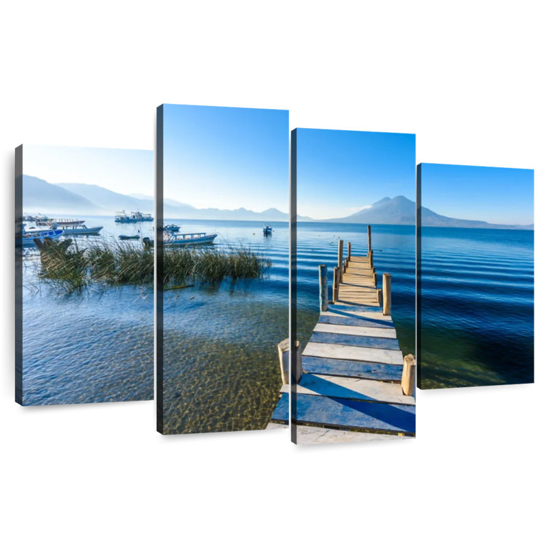 Quai Aletra Lake Atitlan, H 22 po x l 36 po