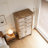 Rustic Wooden Storage Cabinet-2050833908