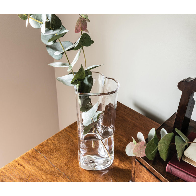 Highgate Heart Vase, 9" H x 4" W x 4" D