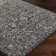 Tapis oriental noir / gris clair Mosheim
