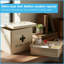 Harbour Housewares Vintage Metal First Aid Box - 29cm-886715097