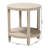 Chabelli Bohemian Woven Grasscloth End Table