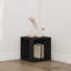 Solid Wood Square Accent Cabinet