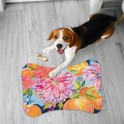 Tapis d'alimentation coloré 1 pièce