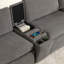 Console de rangement avec porte-gobelets Winfree-1758668566