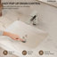 Robinet de salle de bain à un trou avec drain, robinet de salle de bain à poignée simple -115615240