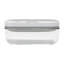 Fresh & Easy Glass Airtight Meal Prep 0.37 Qt Food Storage Container