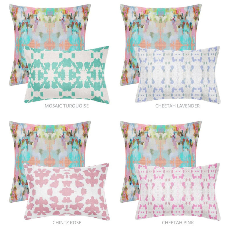 Brooks Avenue 22x22 Throw Pillow